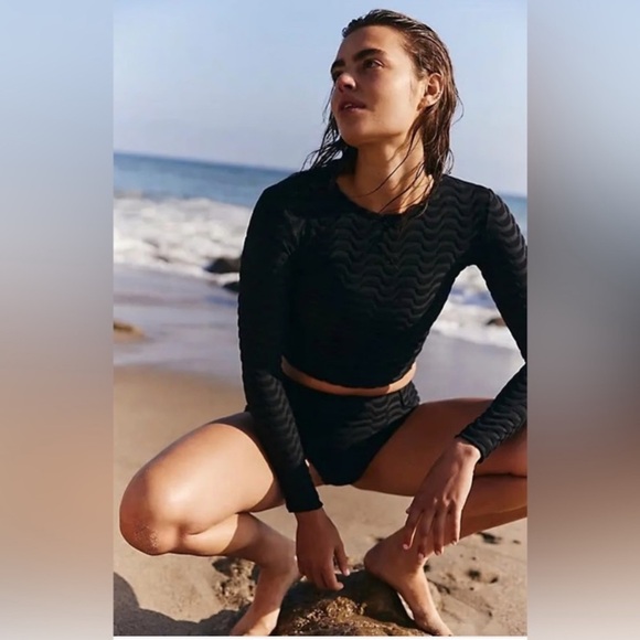 NWT Seea x Free People Palomar Top (XS) & Georgia High Waist Surf Bottoms (S) - Picture 6 of 16